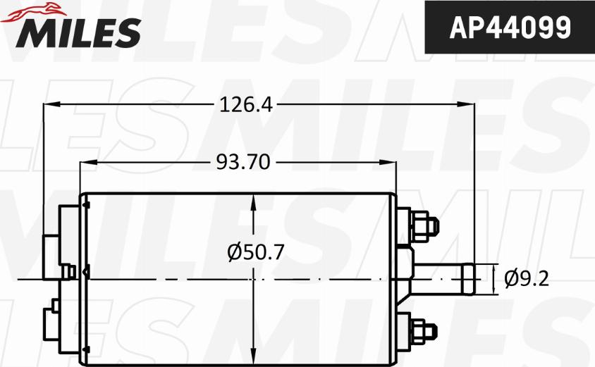 Miles AP44099 - Fuel Pump autospares.lv