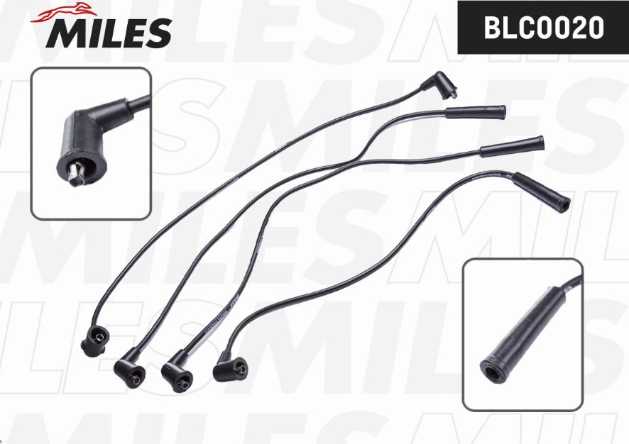 Miles BLC0020 - Ignition Cable Kit autospares.lv