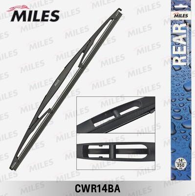 Miles CWR14BA - Wiper Blade autospares.lv