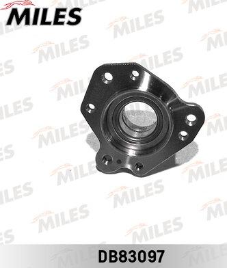 Miles DB83097 - Wheel hub, bearing Kit autospares.lv