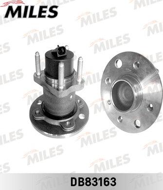 Miles DB83163 - Wheel hub, bearing Kit autospares.lv