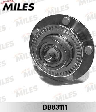 Miles DB83111 - Wheel hub, bearing Kit autospares.lv