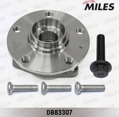 Miles DB83307 - Wheel hub, bearing Kit autospares.lv