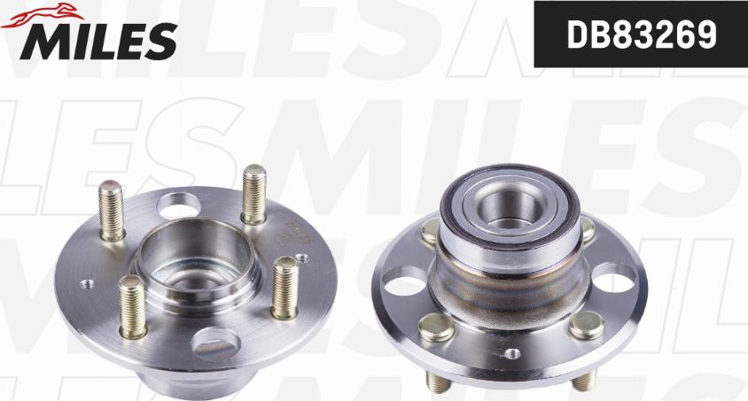 Miles DB83269 - Wheel hub, bearing Kit autospares.lv