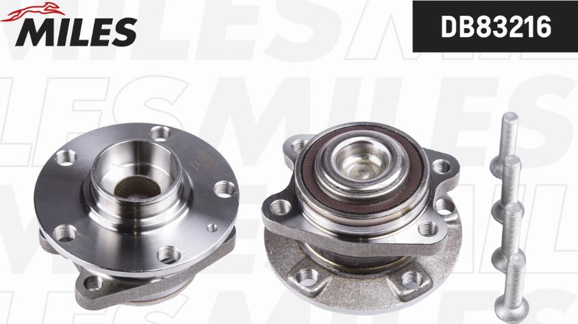 Miles DB83216 - Wheel hub, bearing Kit autospares.lv