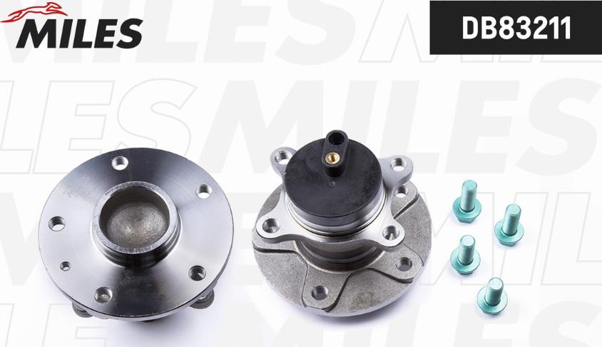 Miles DB83211 - Wheel hub, bearing Kit autospares.lv