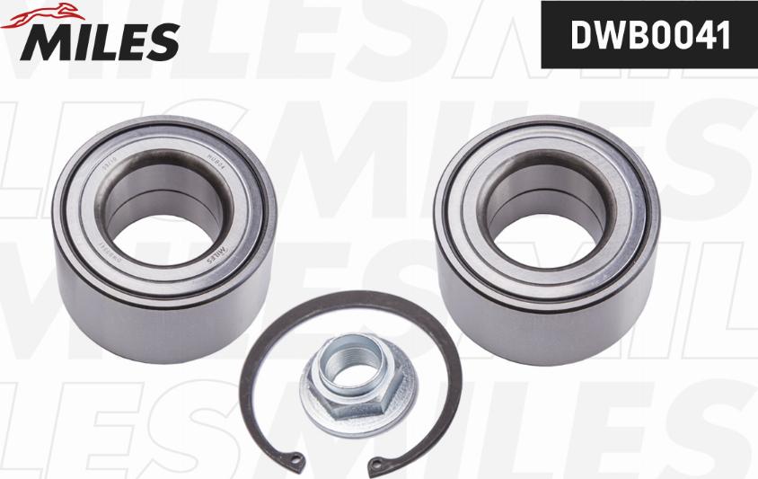 Miles DWB0041 - Wheel hub, bearing Kit autospares.lv