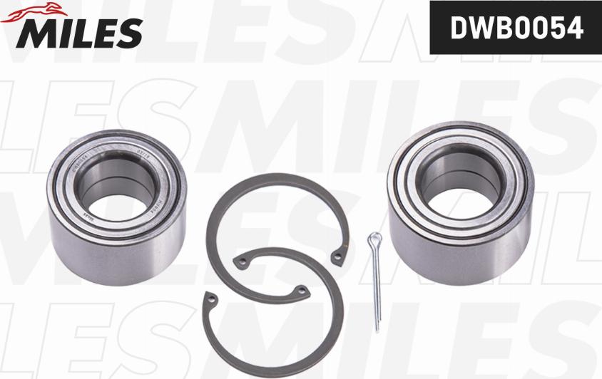 Miles DWB0054 - Wheel hub, bearing Kit autospares.lv