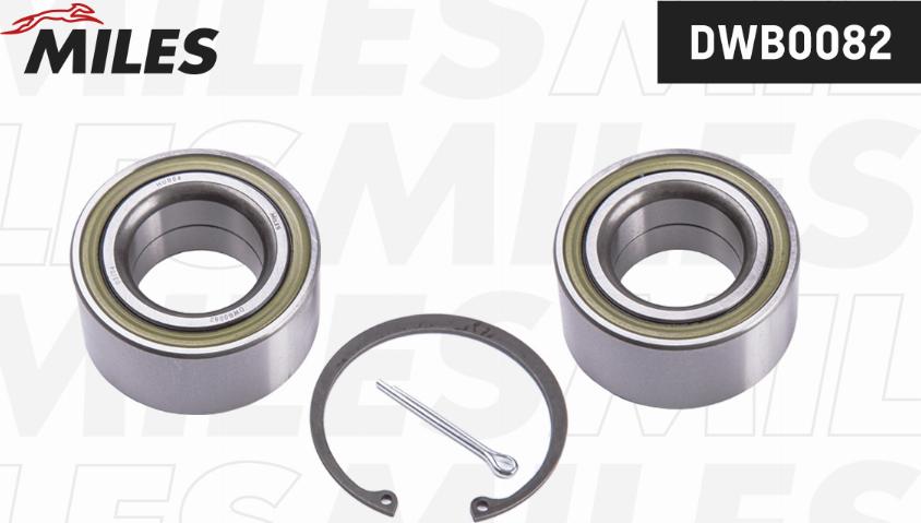 Miles DWB0082 - Wheel hub, bearing Kit autospares.lv