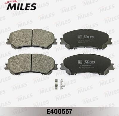 Miles E400557 - Brake Pad Set, disc brake autospares.lv