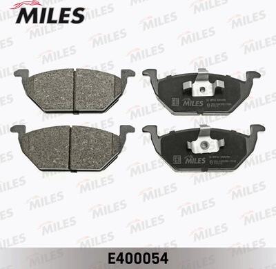 Miles E400054 - Brake Pad Set, disc brake autospares.lv