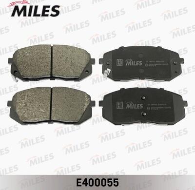 Miles E400055 - Brake Pad Set, disc brake autospares.lv