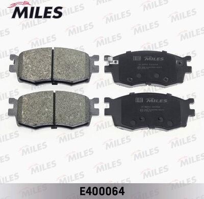 Miles E400064 - Brake Pad Set, disc brake autospares.lv