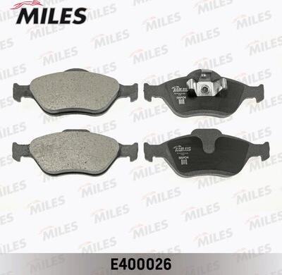 Miles E400026 - Brake Pad Set, disc brake autospares.lv