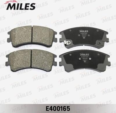 Miles E400165 - Brake Pad Set, disc brake autospares.lv