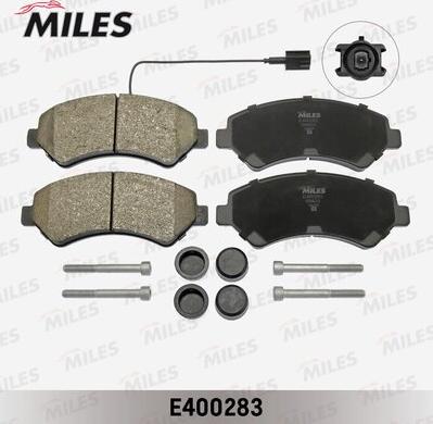 Miles E400283 - Brake Pad Set, disc brake autospares.lv