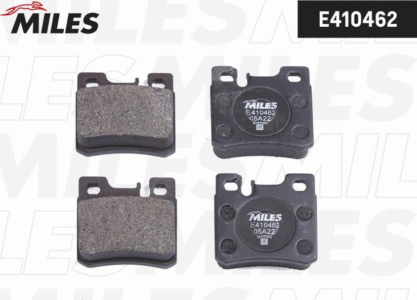 Miles E410462 - Brake Pad Set, disc brake autospares.lv