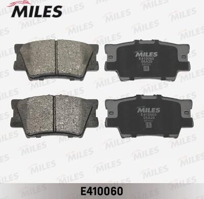 Miles E410060 - Brake Pad Set, disc brake autospares.lv