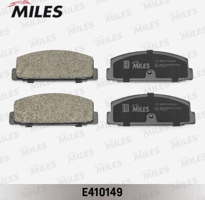 Miles E410149 - Brake Pad Set, disc brake autospares.lv