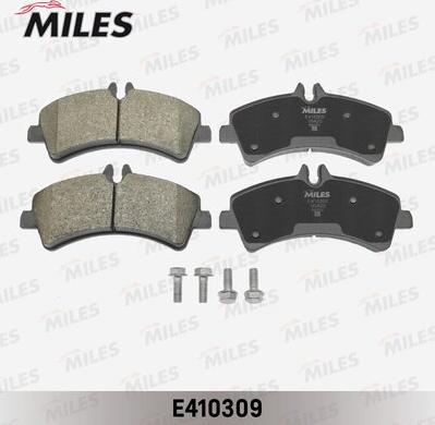 Miles E410309 - Brake Pad Set, disc brake autospares.lv