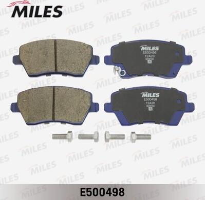 Miles E500498 - Brake Pad Set, disc brake autospares.lv