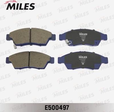 Miles E500497 - Brake Pad Set, disc brake autospares.lv