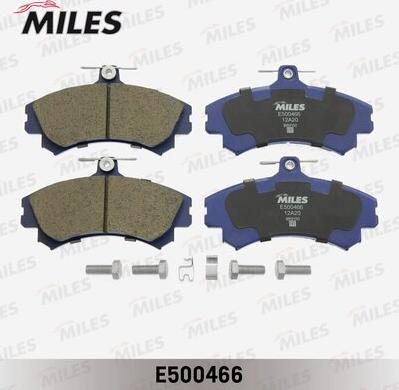 Miles E500466 - Brake Pad Set, disc brake autospares.lv