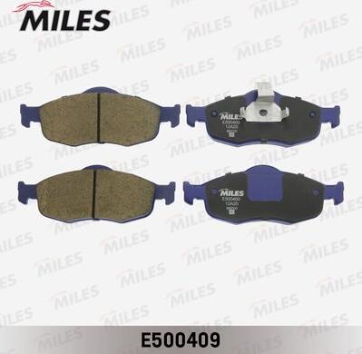 Miles E500409 - Brake Pad Set, disc brake autospares.lv