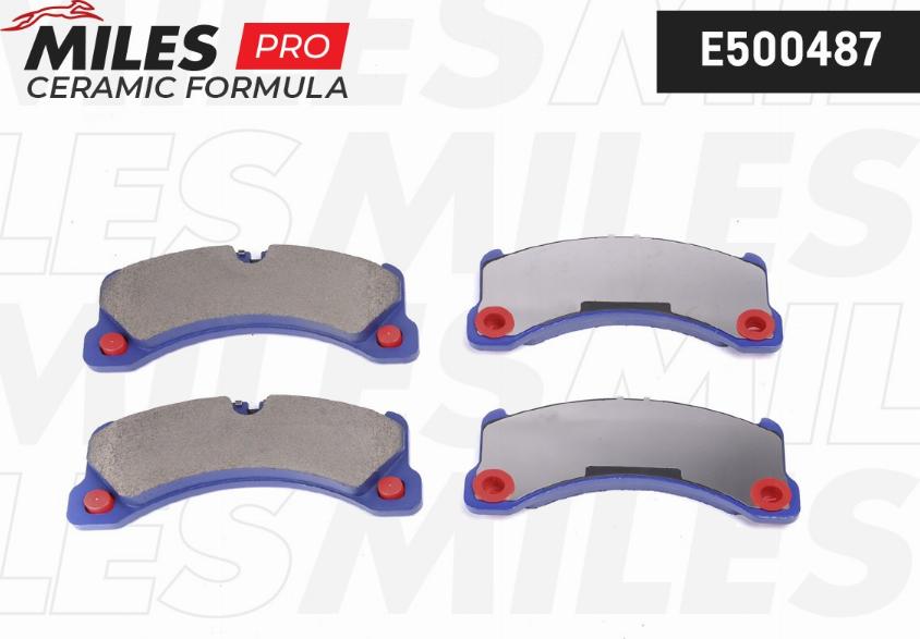 Miles E500487 - Brake Pad Set, disc brake autospares.lv