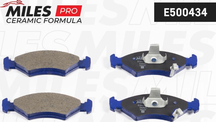 Miles E500434 - Brake Pad Set, disc brake autospares.lv