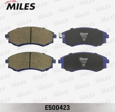 Miles E500423 - Brake Pad Set, disc brake autospares.lv
