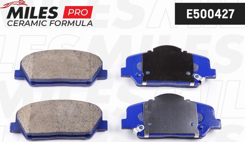 Miles E500427 - Brake Pad Set, disc brake autospares.lv