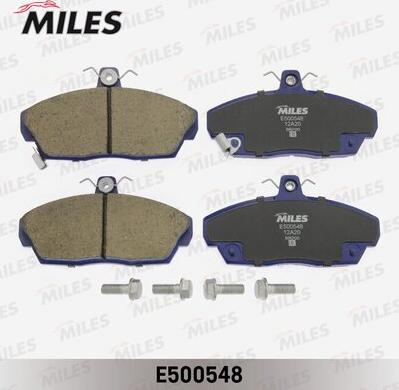 Miles E500548 - Brake Pad Set, disc brake autospares.lv