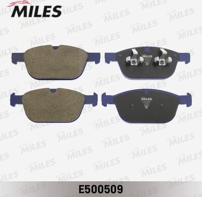 Miles E500509 - Brake Pad Set, disc brake autospares.lv