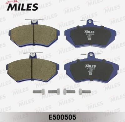 Miles E500505 - Brake Pad Set, disc brake autospares.lv