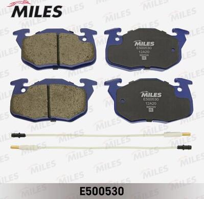 Miles E500530 - Brake Pad Set, disc brake autospares.lv