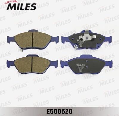 Miles E500520 - Brake Pad Set, disc brake autospares.lv