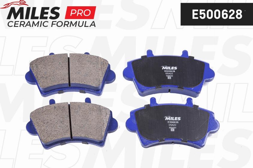 Miles E500628 - Brake Pad Set, disc brake autospares.lv