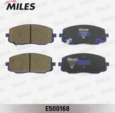 Miles E500168 - Brake Pad Set, disc brake autospares.lv