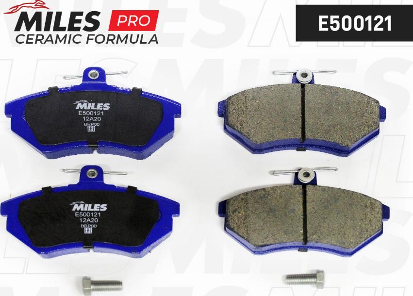 Miles E500121 - Brake Pad Set, disc brake autospares.lv