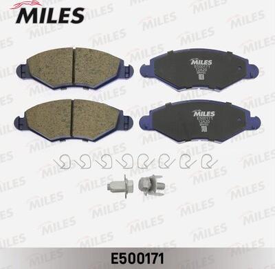 Miles E500171 - Brake Pad Set, disc brake autospares.lv