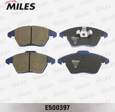 Miles E500397 - Brake Pad Set, disc brake autospares.lv