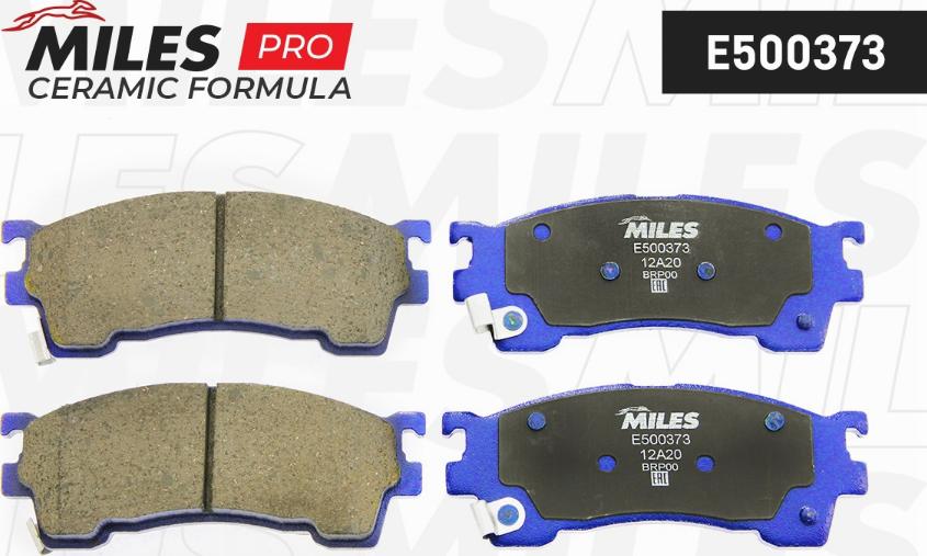 Miles E500373 - Brake Pad Set, disc brake autospares.lv