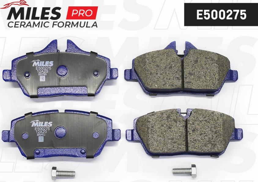 Miles E500275 - Brake Pad Set, disc brake autospares.lv