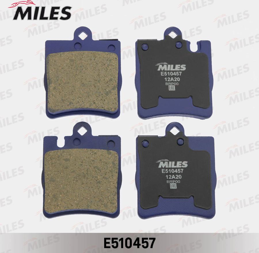 Miles E510457 - Brake Pad Set, disc brake autospares.lv