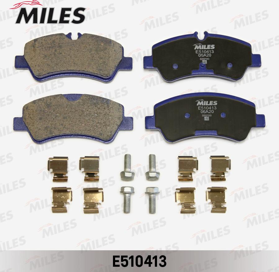 Miles E510413 - Brake Pad Set, disc brake autospares.lv