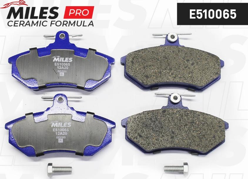 Miles E510065 - Brake Pad Set, disc brake autospares.lv