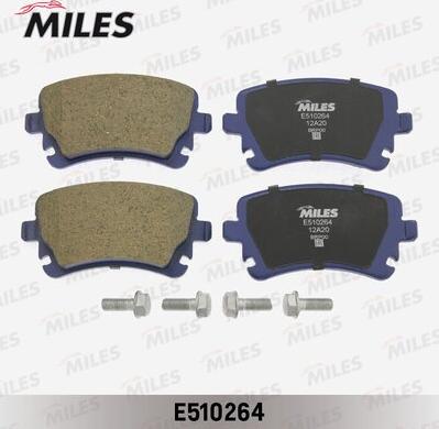 Miles E510264 - Brake Pad Set, disc brake autospares.lv