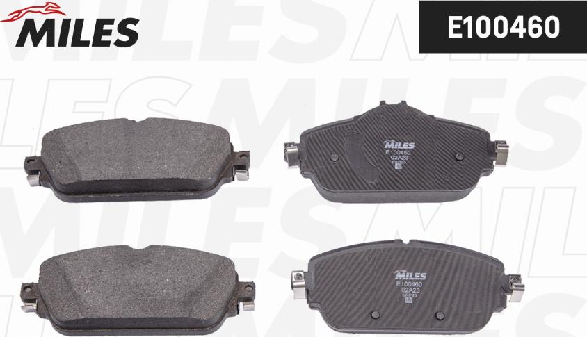 Miles E100460 - Brake Pad Set, disc brake autospares.lv