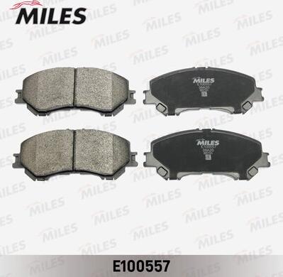Miles E100557 - Brake Pad Set, disc brake autospares.lv